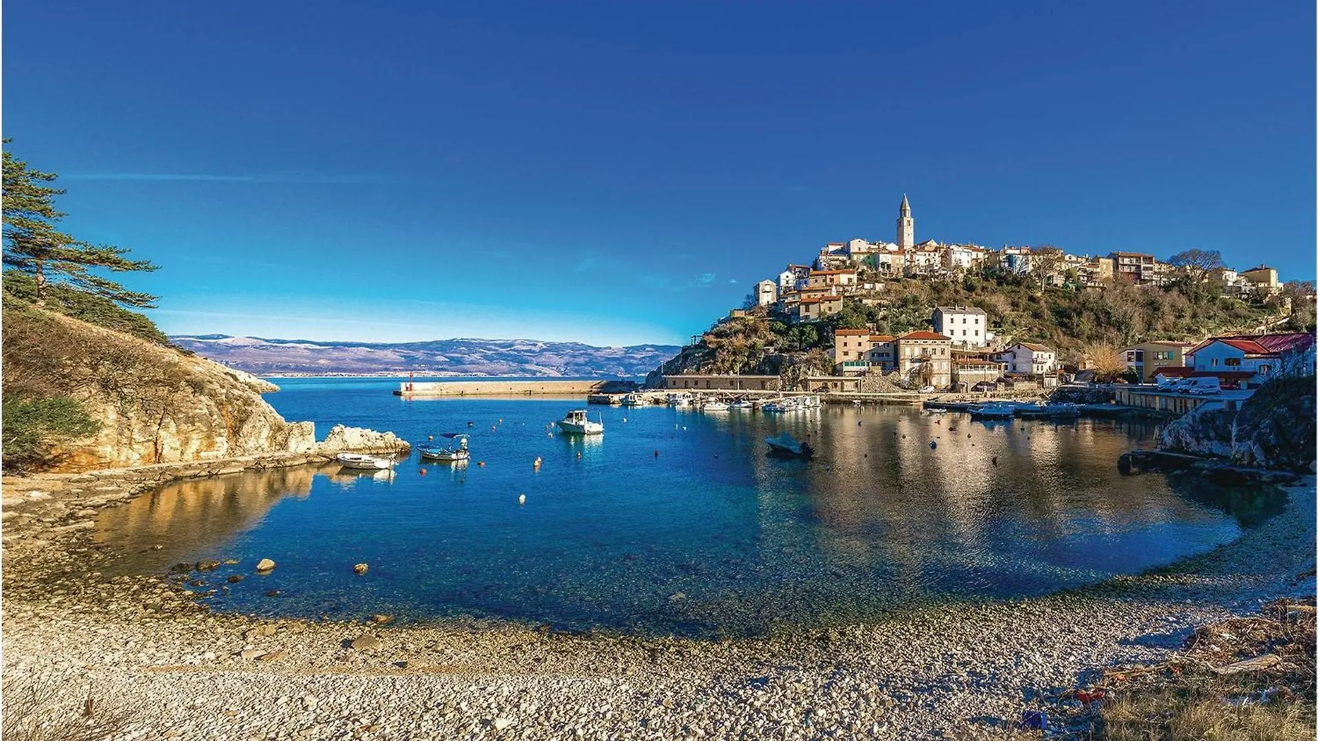 Beautiful Apartment In Vrbnik With Kitchen ヴルブニク