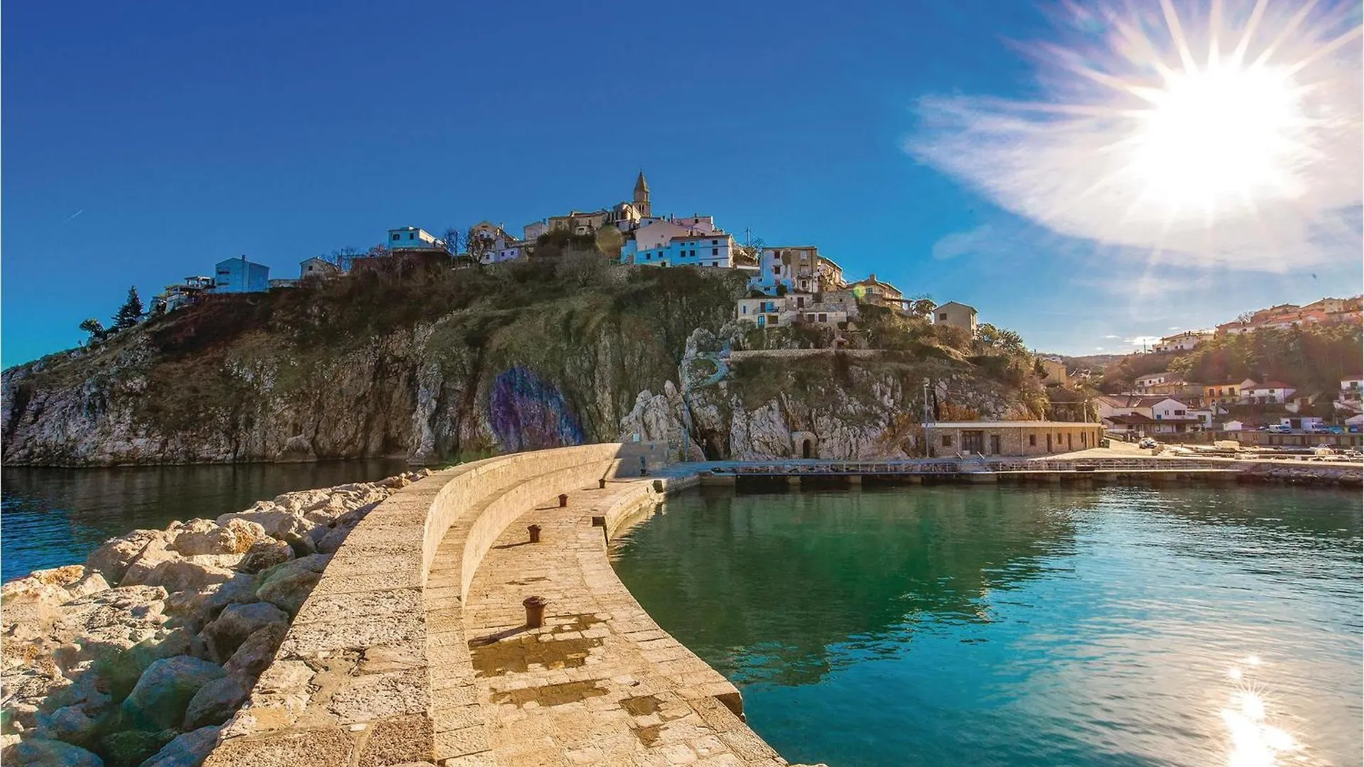Beautiful Apartment In Vrbnik With Kitchen